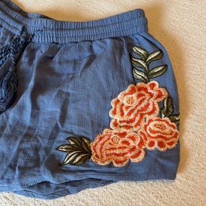 Floral Boho Shorts - with pockets!